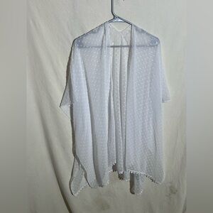 Warehouse One Sheer PolkaDot